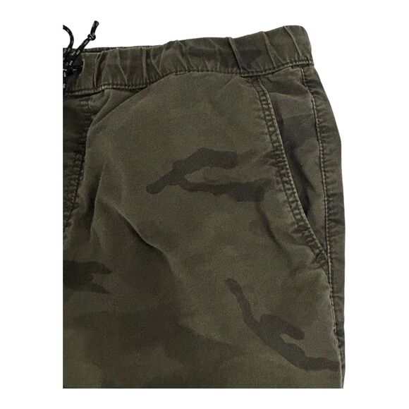 American Eagle Pants Green Camo Extreme Flex Joggers Mens L Drawstring Casual - Picture 9 of 16